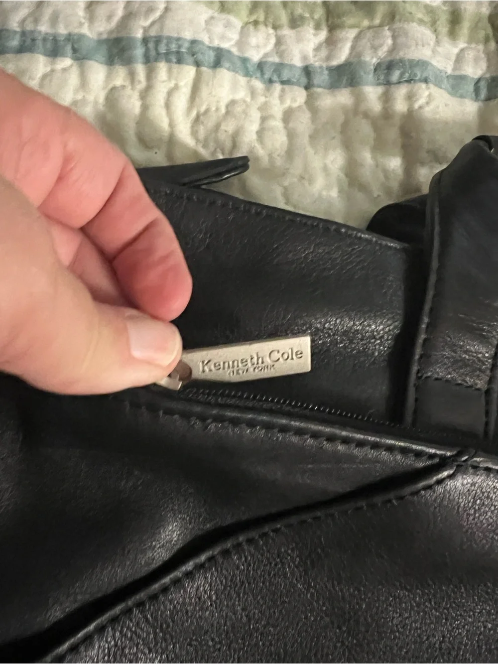 Kenneth Cole New York sleek black